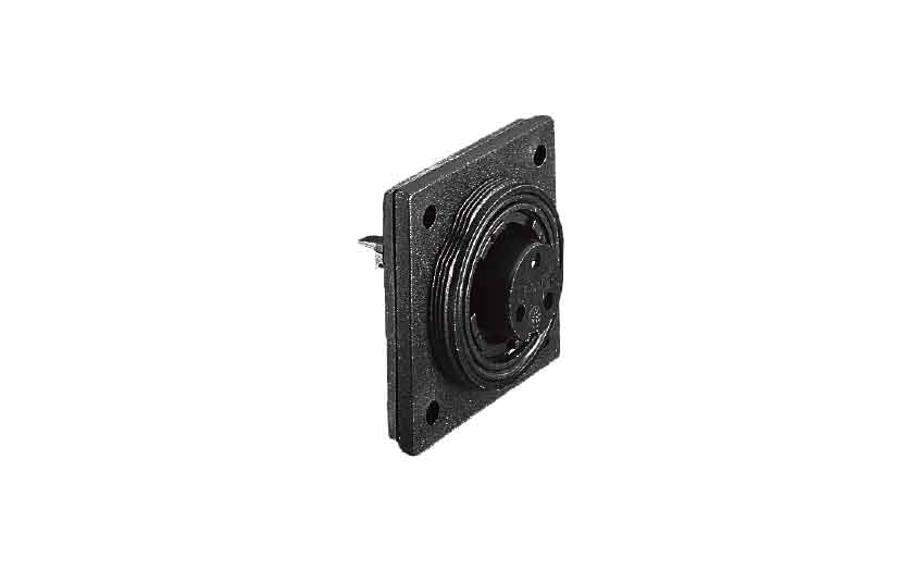 小尺寸法蘭安裝連接器