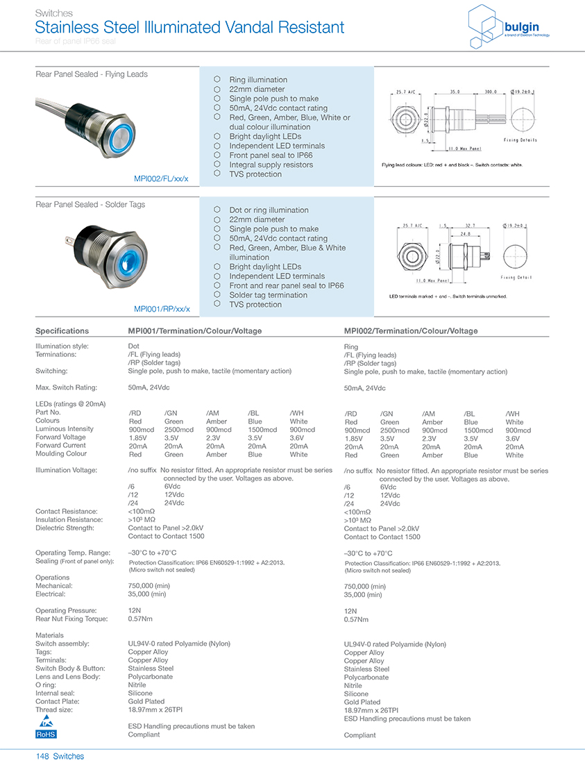 MP1002防破壞開關選型 MP1002防破壞開關選型