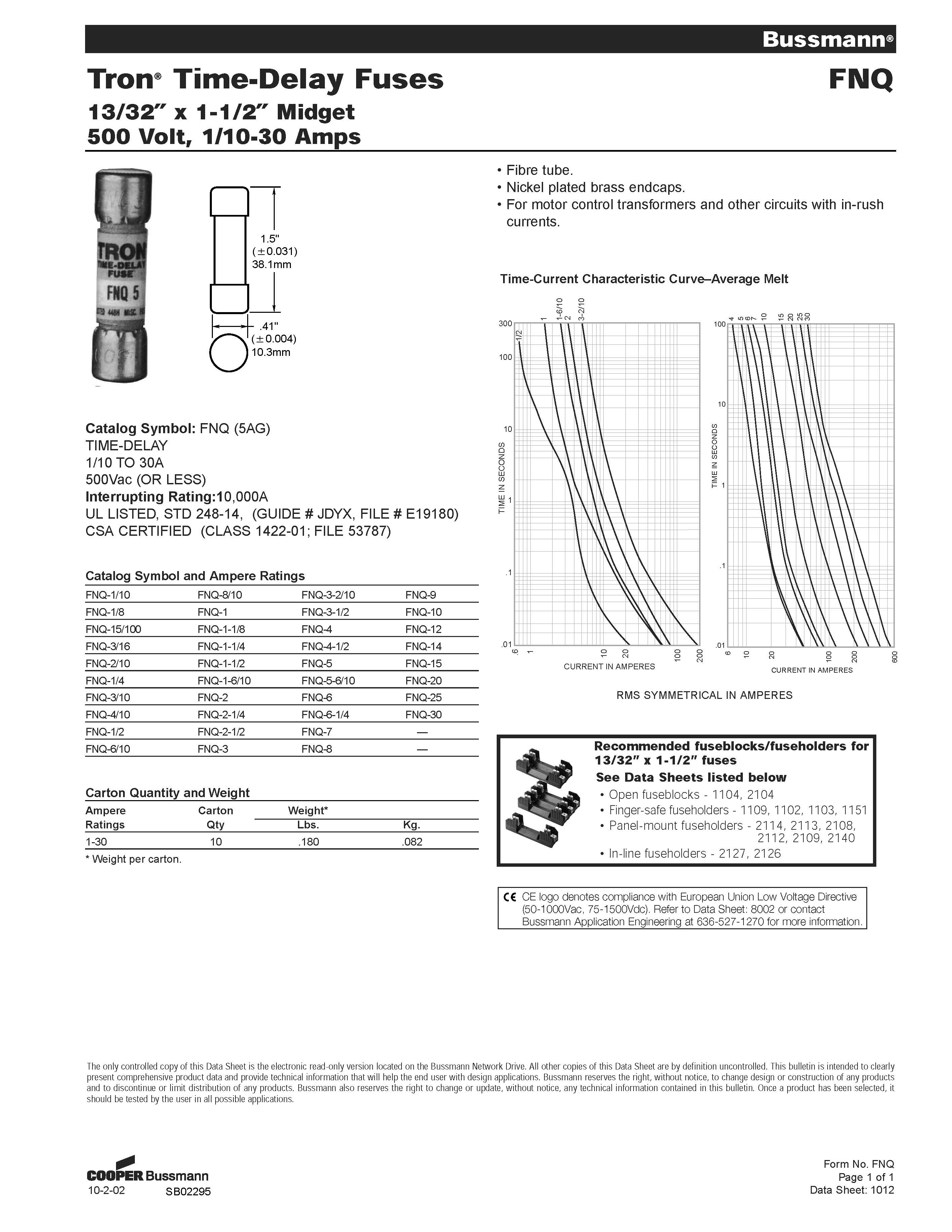 勵(lì)磁涌流保護(hù)熔斷器選型