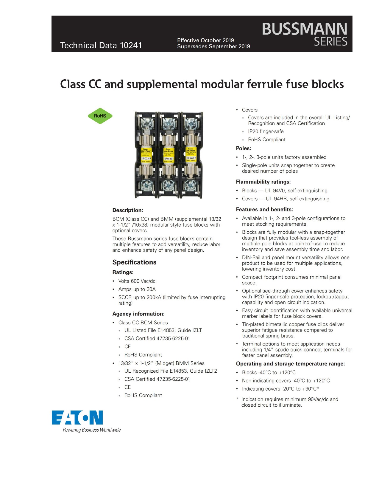BMM603-1SQ系列熔斷技術參數(shù) BMM603-1SQ系列熔斷技術參數(shù)